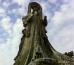Virgen de la roca en Baiona